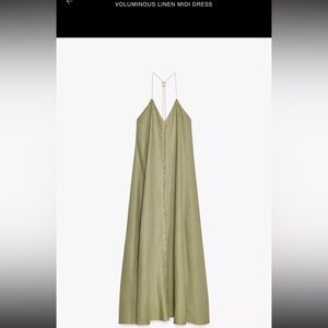 Zara Voluminous Midi Dress